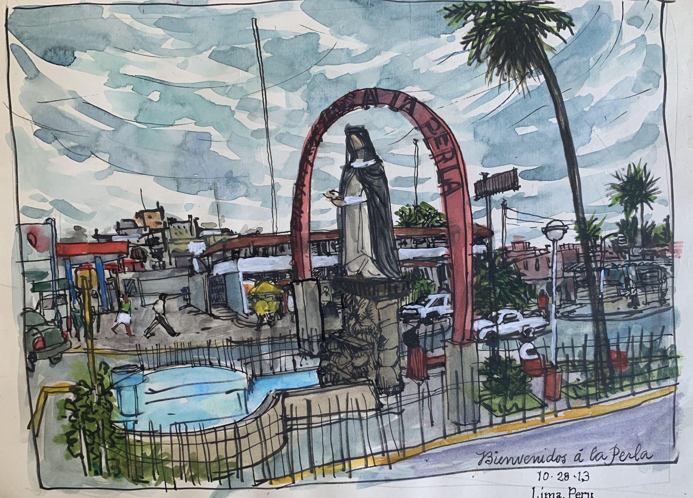 Sketchbook: La Perla