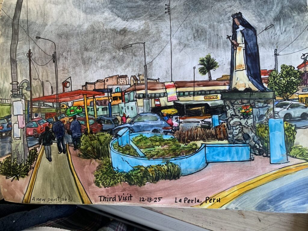 Third Visit of Bienvenido La Perla. Lima, Peru