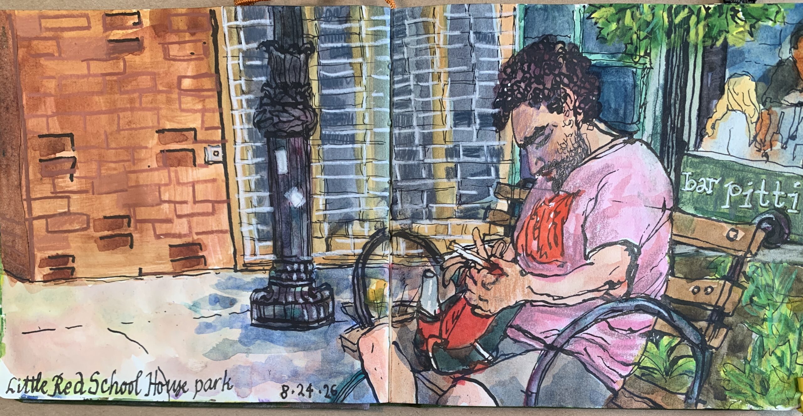 Town Sketchcrawl